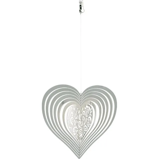 Nature's MelodyWagner Design Windspinner, Nature's Melody, Cosmo Windspinner, Heart Craving, CS05HC, ca 12 cm Multicolor
