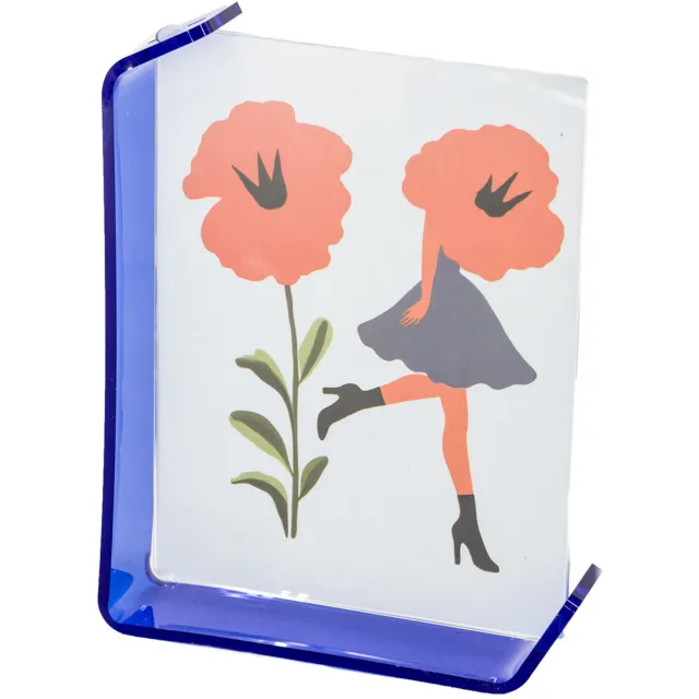 homebound by ky Fotolijst Optic blauw 15x20cm
