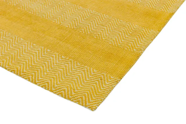 Eazy Living Easy Living - Laagpolig vloerkleed Easy Living Ives Yellow - 160x230 cm Geel