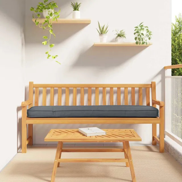 vidaXL Palet Kussen Oxford Stof Antraciet 180 x 40 x 8 cm Anthraciet