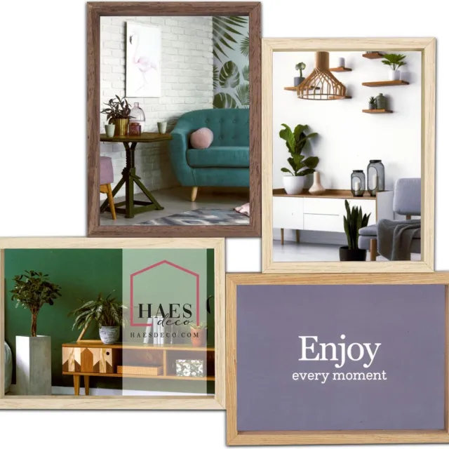 HAES deco Houten Multi Fotolijst / Galerie Alvesta in bruin tinten voor 4 foto's 13x18 (formaat 35,8 x 38,6 cm) - MP163 Crème