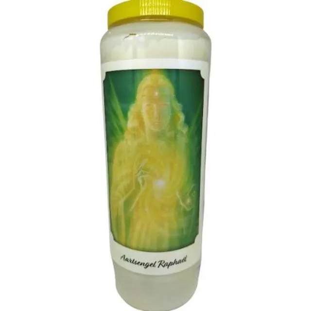 noveenkaars Aartsengel Raphaël - Noveenkaars - 9 dagen brander (20 stuks) Kleurloos