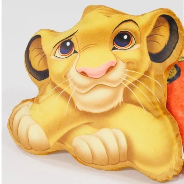 Lion King Sierkussen 35x35 Polyester Gevuld geel