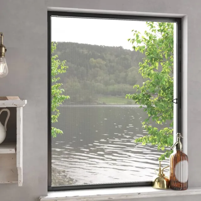 vidaXL Raamhor - 100x120 - cm - antracietkleurig