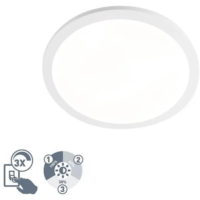 RL LIVE YOUR LIGHT REALITY CAMILLUS - Plafondlamp - Wit - incl. 1x SMD 22 W - Verlichting omhoog en omlaag - Niet dimbaar