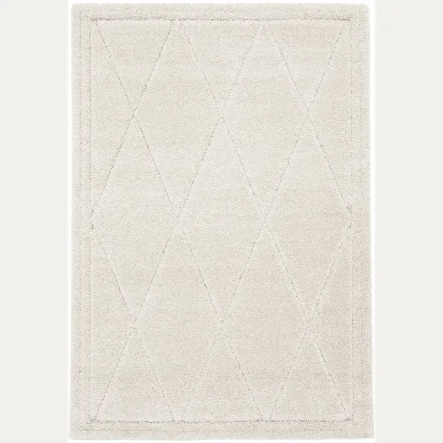 AFK Living Design tapijt met reliëfeffect HELSINKI beige