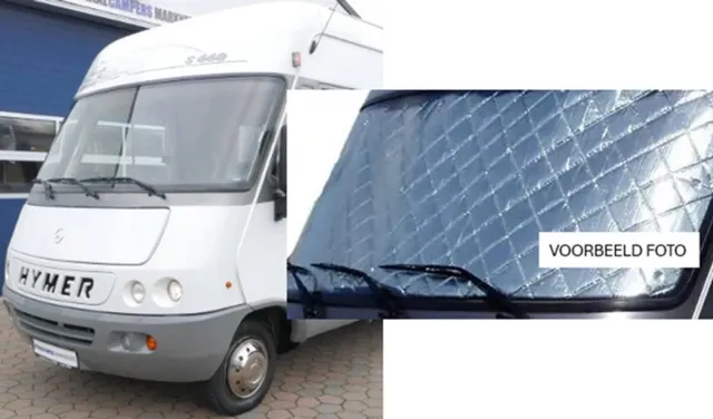Geschikt voor Hymer Hymer S en B Klasse vanaf 1995 zonder Deur Raamisolatie set binnenzijde Grijs
