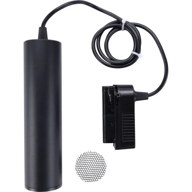LEDVION LED Railverlichting Incl. 1M kabel (Zwart - Dimbaar - GU10 Fitting) - 1-Fase