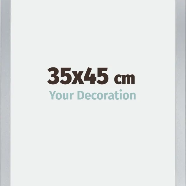 yd. Your Decoration - Fotolijst 35x45 cm - MDF - Zilver Glans - Catania