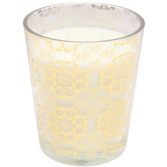 Atmosphera Créateur d'intérieur® Bougie parfumée Ilan épice 820g dorée