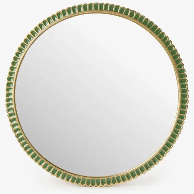 Sissy-Boy Groene scalloped spiegel