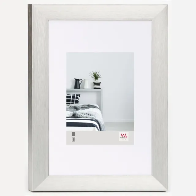Walther Aluline - Aluminiumlijst - Fotoformaat 40x50 cm - Zilver