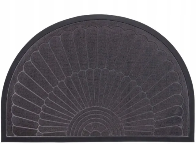 Multi Decor Grijze Deurmat 50x80cm met 3D-oprit - Antislip Grijs