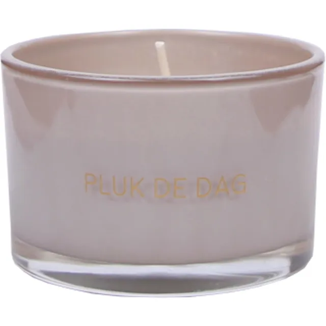 My Flame Lifestyle MY FLAME - Sojakaars met waxfiguurtje - PLUK DE DAG - Fig's Delight - Branduren: 25u Beige