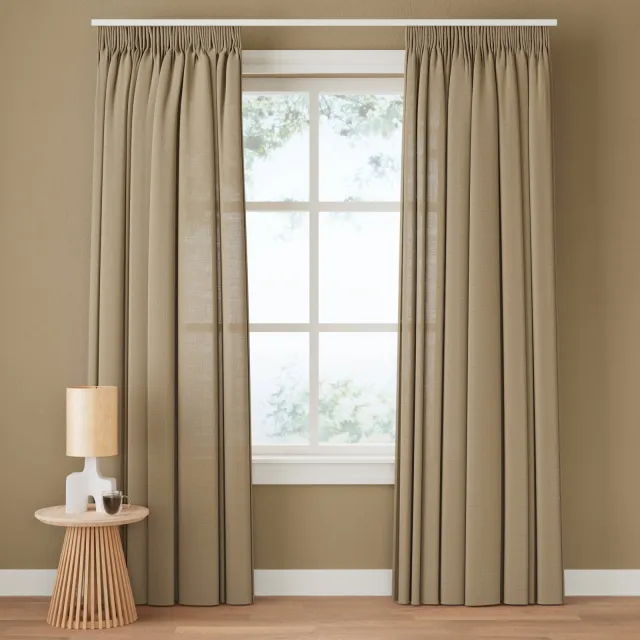 NOUS Living Lichtdoorlatend gordijn kant en klaar (140 x 180 cm)* zand
