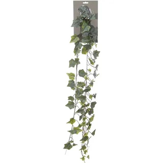 Louis Maes kunstplant blaadjes slinger Klimop/hedera - groen - 180 cm - Klimplanten