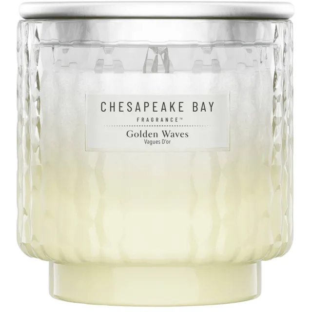 Chesapeake Bay Fragrance geurkaars - Golden Waves Large geel