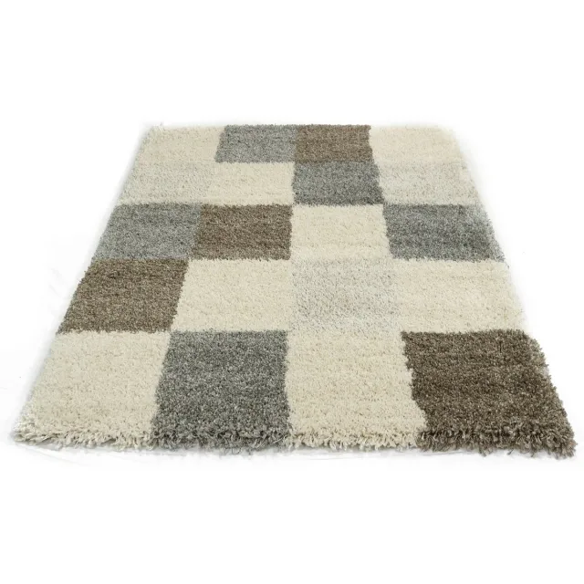 Merinos Vloerkleed Shaggy Deluxe 5505-161 140x200 cm beige