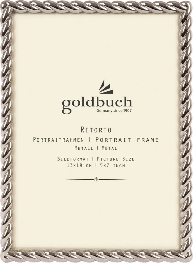 Goldbuch Fotolijst Ritorto - 13x18 cm Zilver