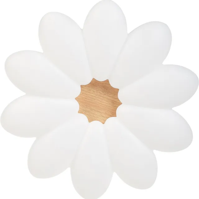 Beliani TINAU - Plafondlamp LED - Wit - Acryl