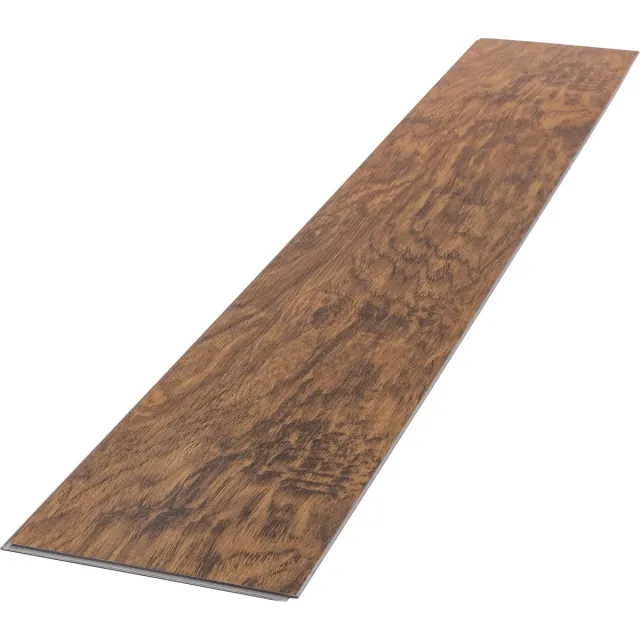 ml-design Deluxe PVC-vloer click vinyl planken 122x18 cm classic acacia eiken bruin houtlook 4,2 mm dikte 7,7m²/35 planken slipbestendig waterbestendig eenvoudige installatie laminaat planken natuurlijk houteffect belastingsklasse 34 Klassiek Acacia
