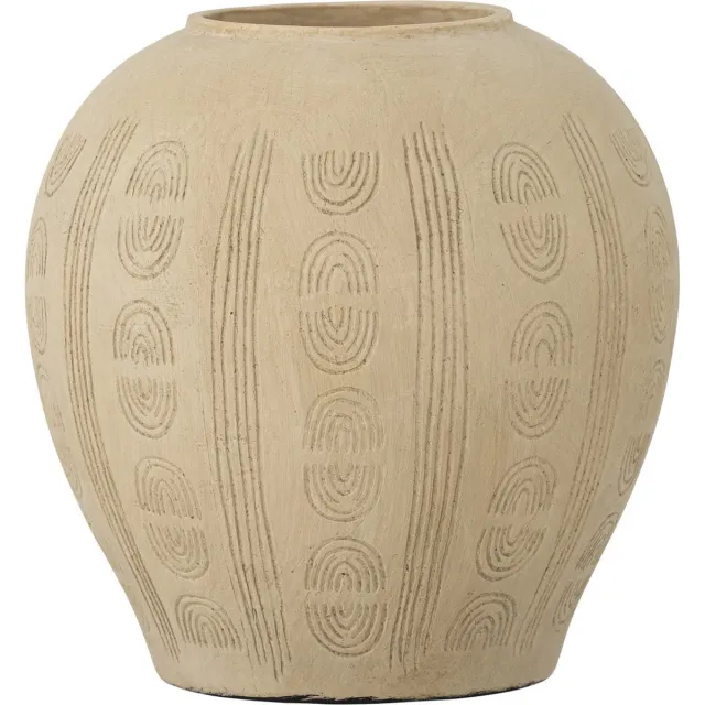Bloomingville Vaas Taym terracotta 20cm [gid://shopify/Metaobject/297300001103]