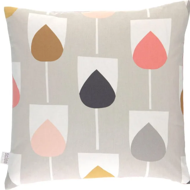 Scion kussen Sula Honey 43x43 cm Grijs