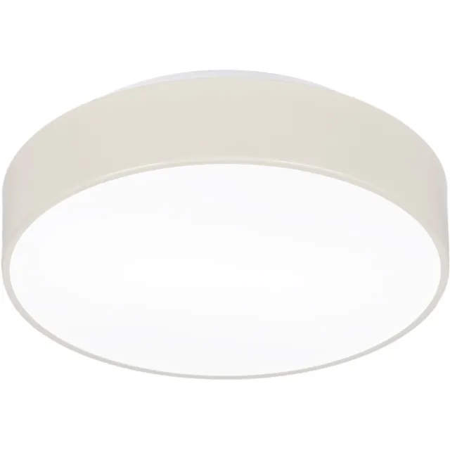 Lumidora Plafondlamp 75541 - Plafonniere - OLYMPIA - 2 Lichts - E27 - Wit - Beige - Zand - Metaal - Buitenlamp - Badkamerlamp - IP44 - ⌀ 32 cm