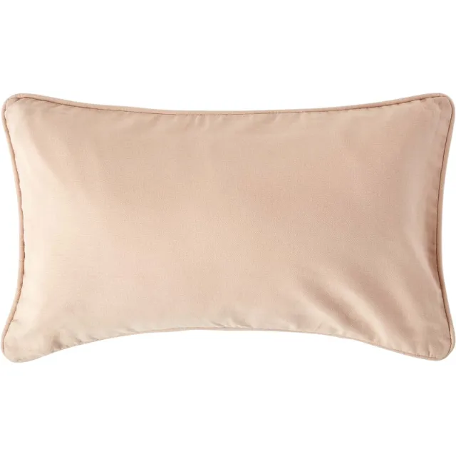 Homescapes katoenen kussenhoes in beige, 30 x 50 cm
