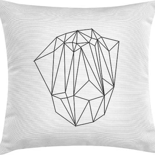 TAK Design Kussen White Crystal - Katoen - 45 x 45 cm Multi
