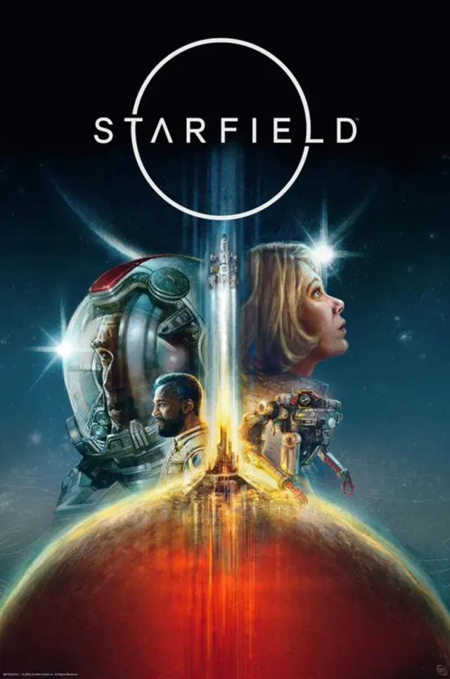 ABYSTYLE Poster Starfield Journey through Space 61x91,5cm divers