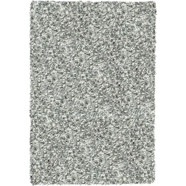 Rugsman Mellow Vloerkleed - Grijs - Rechthoekig, Loper, Rond - Polyester - Woonkamer - Effen - Shaggy - Hoogpolig, Modern