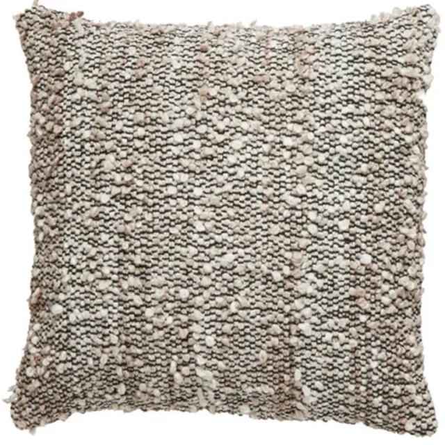 Light & Living Kussen Mezoki Boucle bruin 45x45cm
