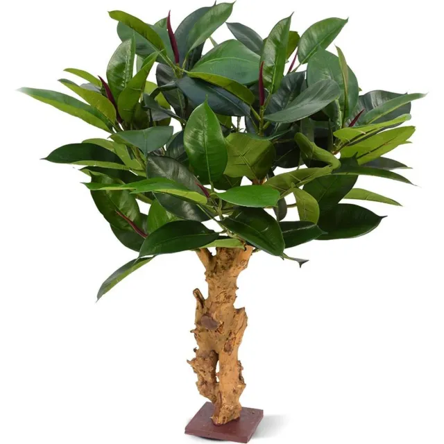 maxifleur Kunstplanten Philodendron op voet kunstplant 80cm Groen