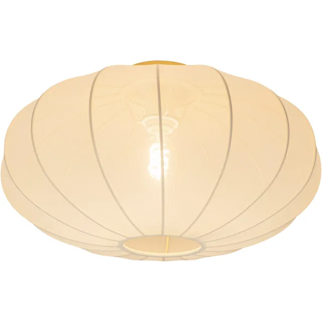 Lumidora Plafondlamp 75801 - Plafonniere - TACK - E27 - Geel - Textiel - ⌀ 50 cm