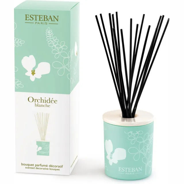 Esteban Classic Orchidee Blanche Geurstokjes Decoratief - 100ml Blauw
