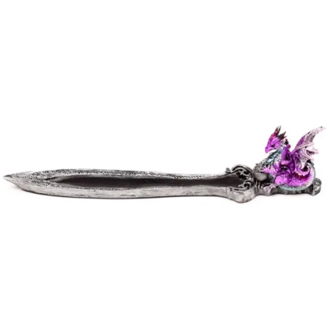 Dark Legends Mini Amethist Draak Wierookhouder Paars