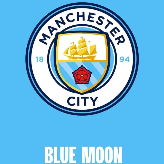 Manchester City Voetbal Tapijtenset Vloermat Mat- Officiële Merchandise blauw