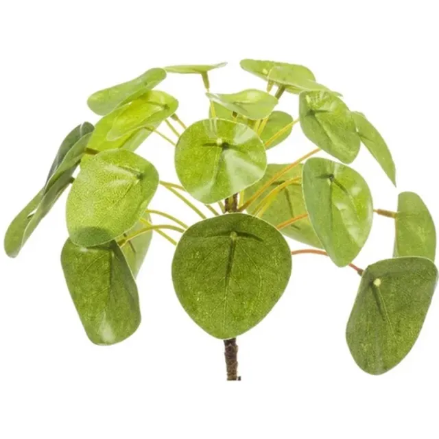 Emerald Pilea Mini Bush - Kunstplant - ↑ 15 cm Groen