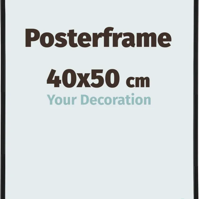 yd. Your Decoration - Posterlijst 40x50 cm - Kunststof - Zwart Mat - Paris