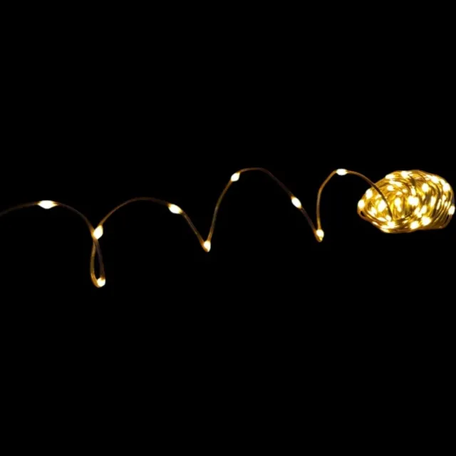 Luca Lighting Wire string,verlichting snoer warm wit 96LED Outdoor BO timer ,L720cm