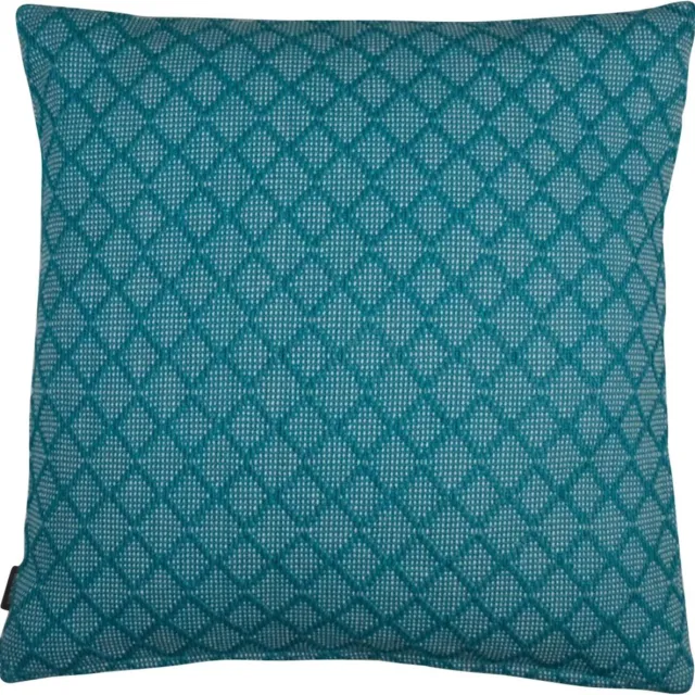 Linen & More Sydney kussen blauw groen -60x60cm blauw-groen