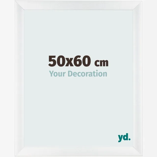 yd. Your Decoration - Fotolijst 50x60 cm - MDF - Wit Hoogglans - Pisa