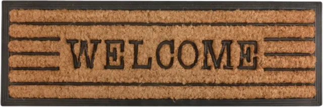 Esschert Design Deurmat 'Welcome' (75cm x 25cm) Bruin