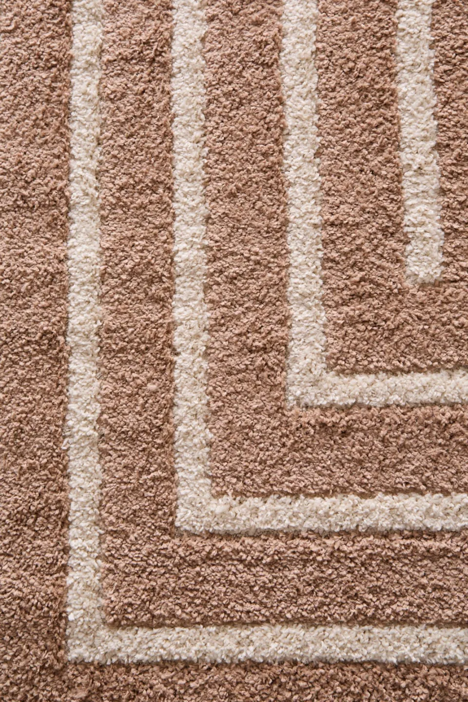NOUS Living vloerkleed off white oudroze, foto 3
