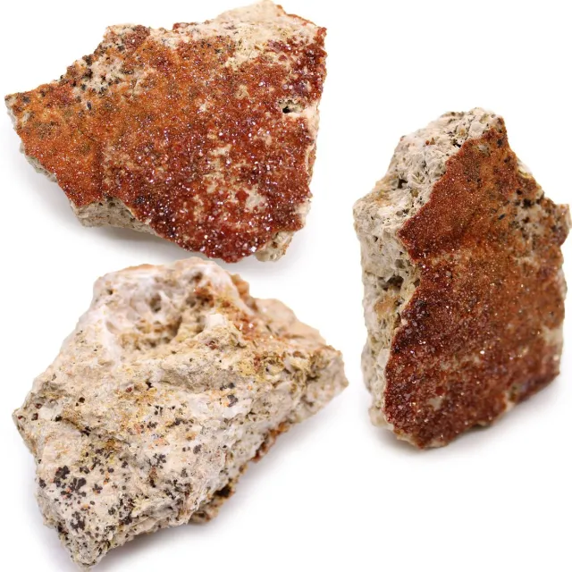 AW Gifts Mineralenmonsters - Vanadiniet (ongeveer 20 stuks) multicolor