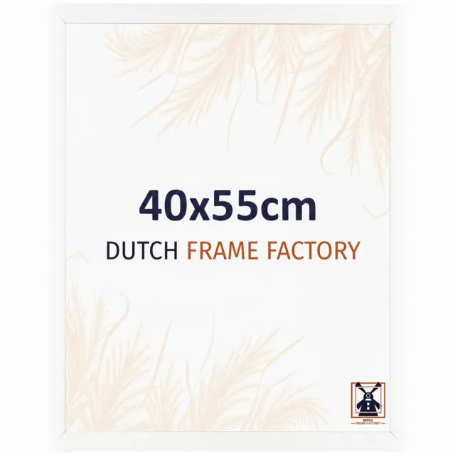 Dutch Frame Factory Fotolijst 40x55 cm - MDF - Wit Mat - Benno