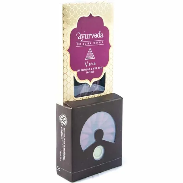 Yogi & Yogini naturals Wierook Ayurveda Sandalwood & Wild Rose - Vata