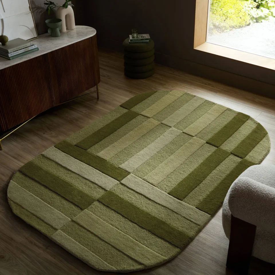 Flair Rugs Eldon vloerkleed groen, foto 2