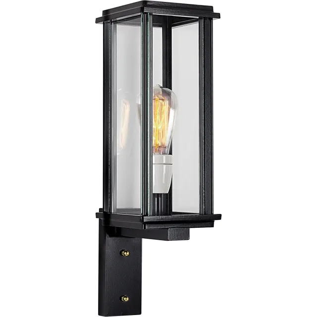 KS Verlichting Muurlamp Capital Classic L Op Steun Zwart